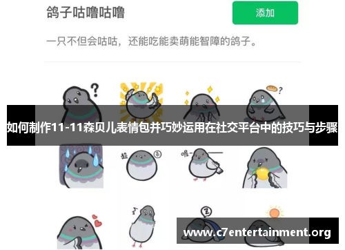 如何制作11-11森贝儿表情包并巧妙运用在社交平台中的技巧与步骤